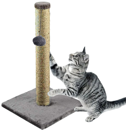 Cat Scratching Post - 40cm Sisal Pole for Kittens and Cats - New Design