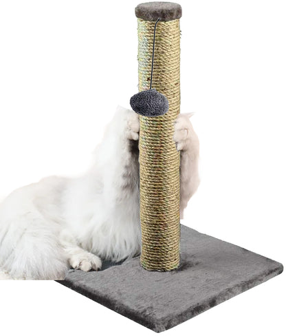 Cat Scratching Post - 40cm Sisal Pole for Kittens and Cats - New Design
