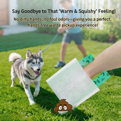 Double-Layer Dog Poop Bags with Paper Towels, Value Pack, Erasable 50 Bags Strong Waste Bag for Dogs, Eco-Friendly Pet Waste Bags for Walking,Travel,Home,Guaranteed Leak-Proof