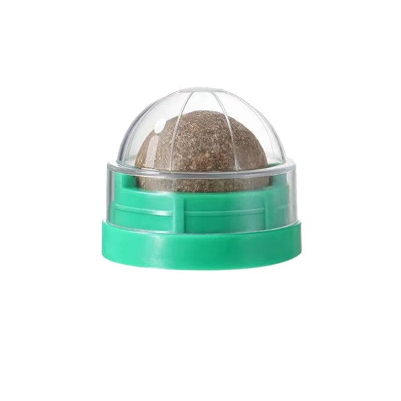 Catnip Balls - Lickable Snack and Dental Toy for Small to Medium Cats