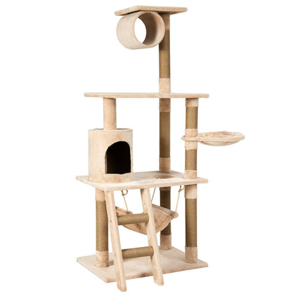 Multi-Tiered Cat Scratching Post and Tree