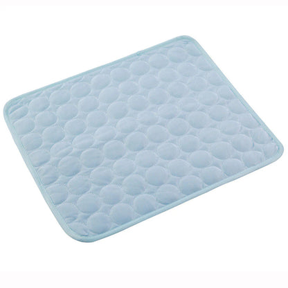 Cooling Ice Silk Pet Bed for Dogs and Cats - Summer Comfort Solution