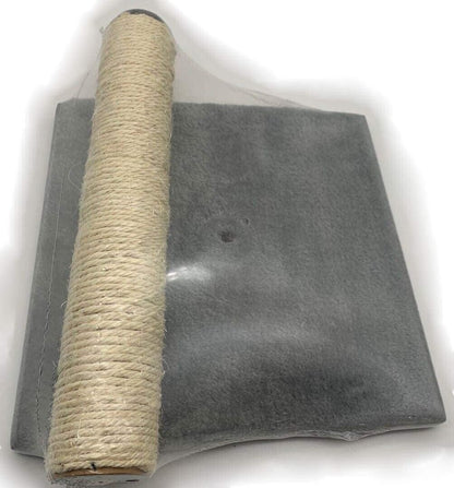 Cat Scratching Post - 40cm Sisal Pole for Kittens and Cats - New Design