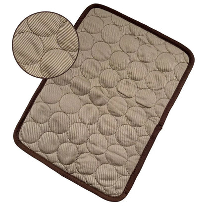 Cooling Ice Silk Pet Bed for Dogs and Cats - Summer Comfort Solution