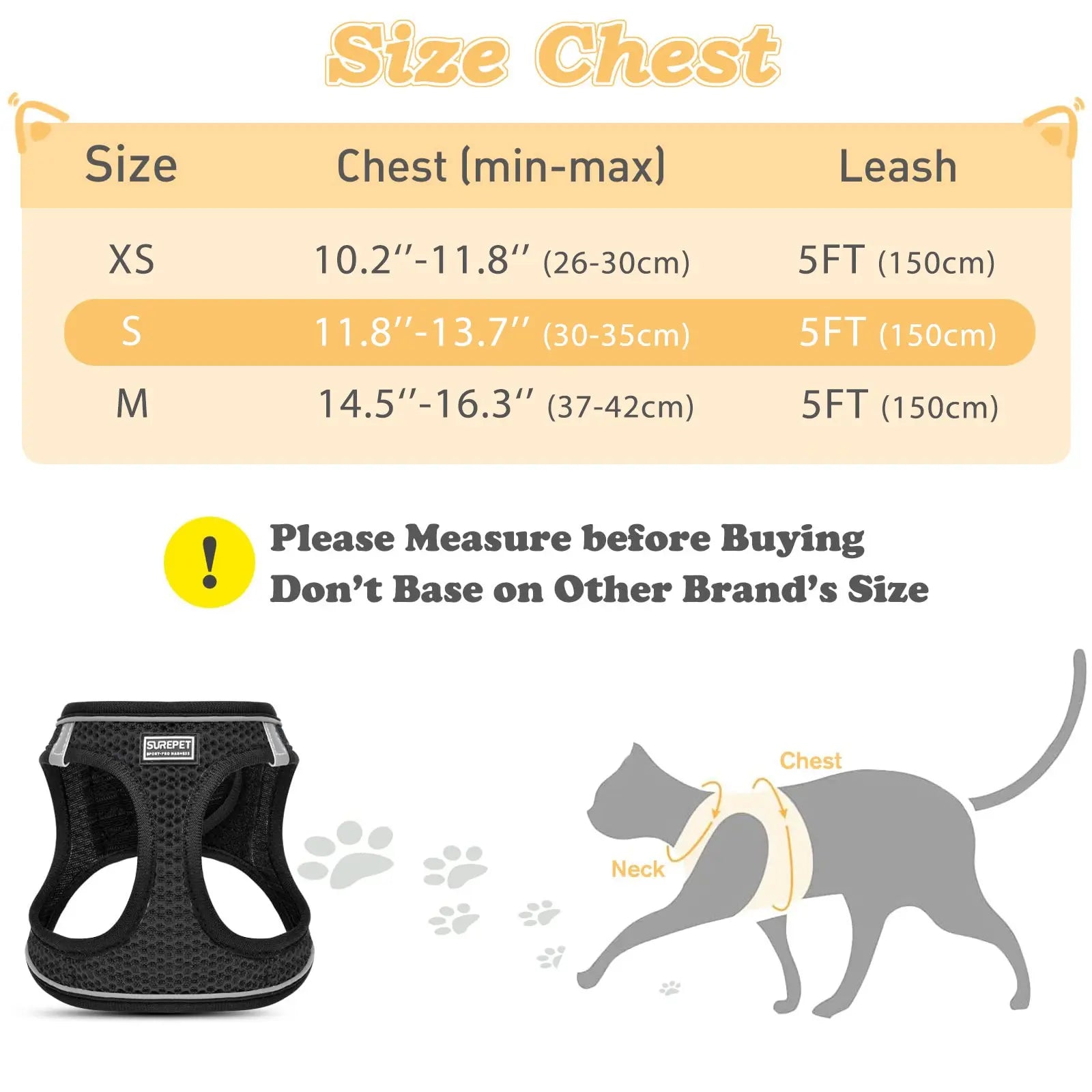 Escape-Proof Cat Harness and Leash Set - Adjustable Reflective Soft Mesh Vest for Kittens and Puppies, Comfortable Fit for Outdoor Walking, Easy Control and Durability