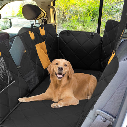 Ultimate Waterproof Dog Car Seat Cover with Mesh Windows for Hassle-Free Travel