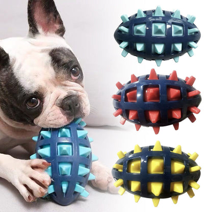 Durable Dog Toys for Aggressive Chewers - Squeaky Chew Ball Gift for Dogs