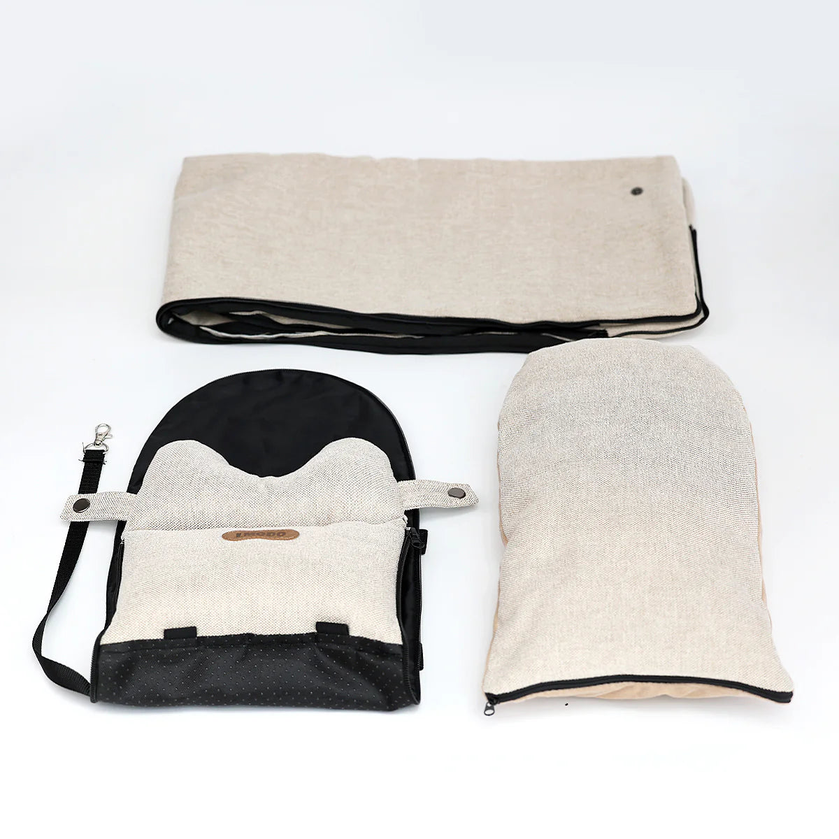 Portable Dog Car Seat Bed and Carrier for Small Dogs and Cats - Safe Travel Bag Accessories for Pets