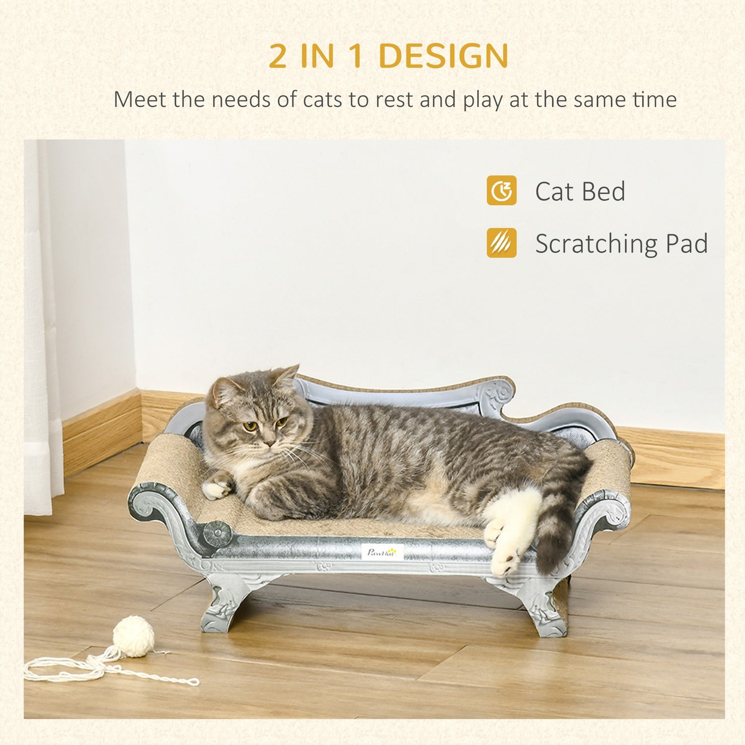 Stylish Cat Scratching Board and Lounger – Ultimate Comfort for Your Feline Friend