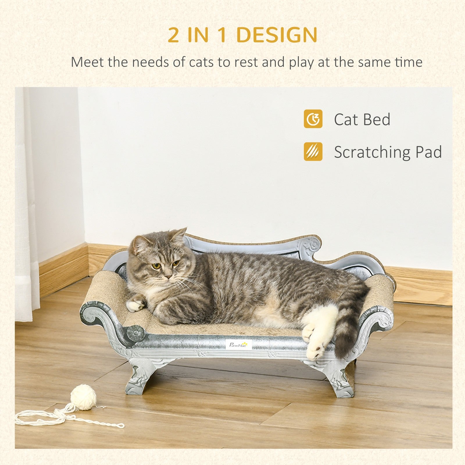 Stylish Cat Scratching Board and Lounger – Ultimate Comfort for Your Feline Friend